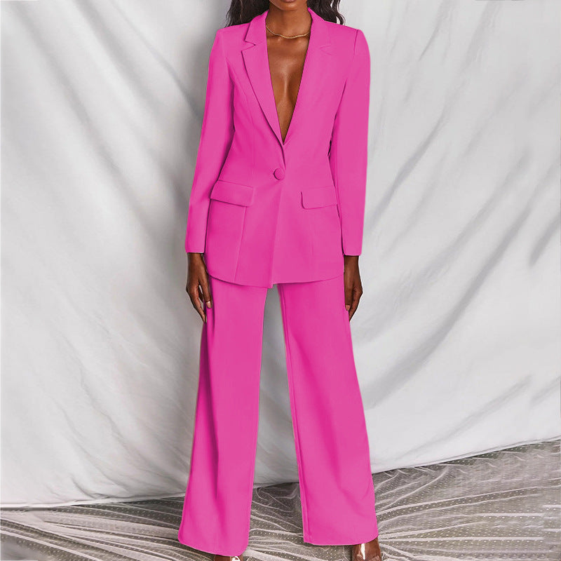 WW | Eleganter Blazer & Hosenanzug Für Damen