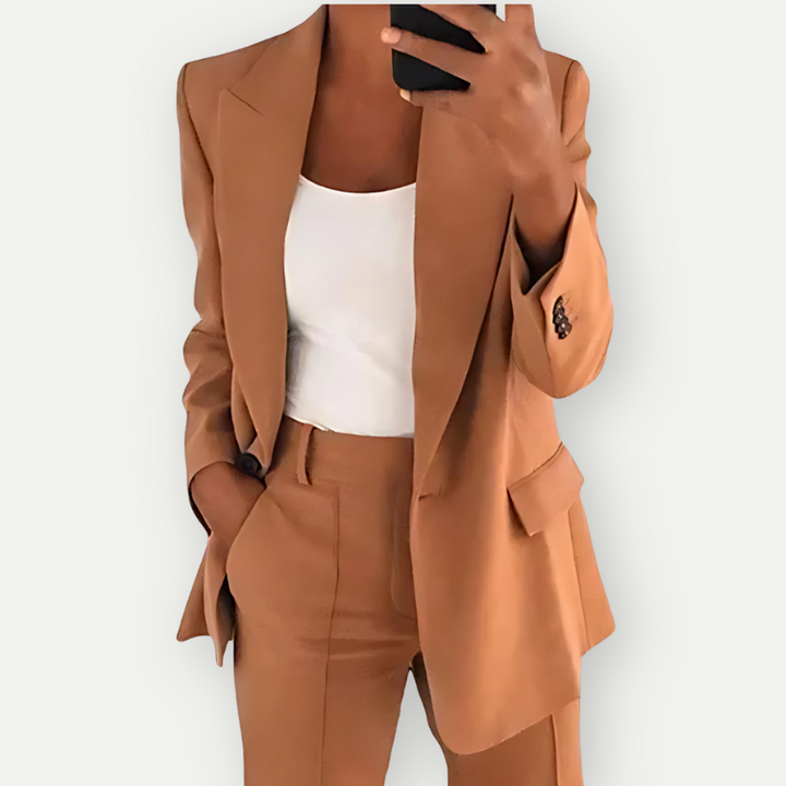 W&W Mode | Damen Eleganter Blazer Anzug