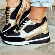 WW | Plattform Sneakers Mit Pailletten