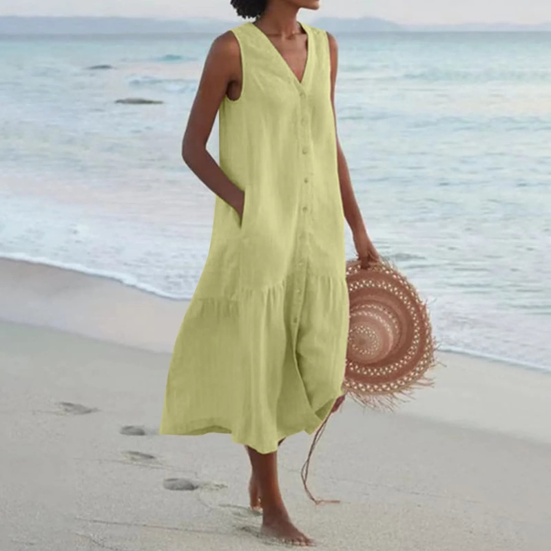 WW | Stilvolles Kleid für Frauen Zeitlos