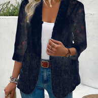 WW | Eleganter Blazer mit Spitze