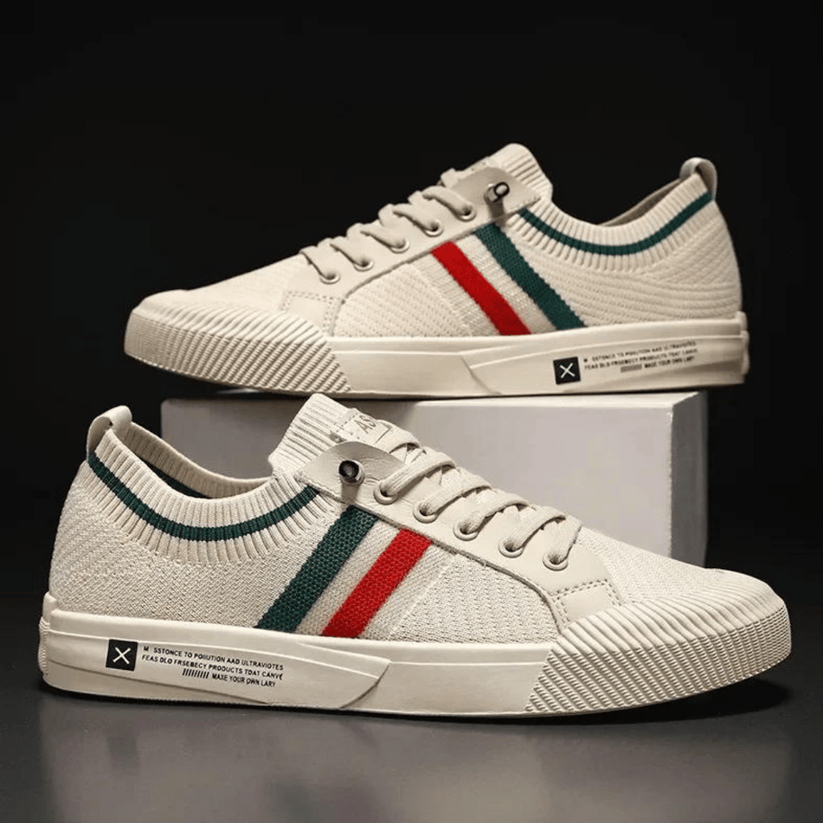 WW | Lässige Sneakers Mit Strickmuster Für Männer