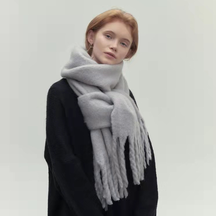 W&W Mode | Schal - luxuriöser weicher Damen Winterwrap