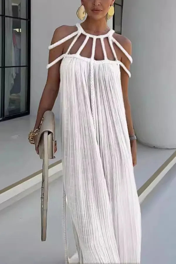 WW | Sommer Kurzarm Klassisches Kleid