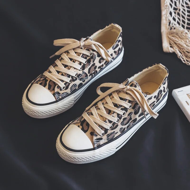 WW | Leopard Turnschuhe