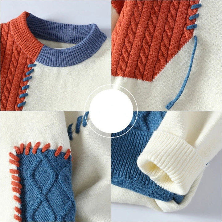 W&W Mode | Patchwork Pullover