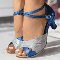 WW | Elegante Pailletten-Sandalen