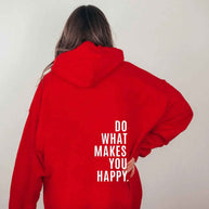 WW - Damen Hoodie - Lässiger Streetstyle mit Schriftzug