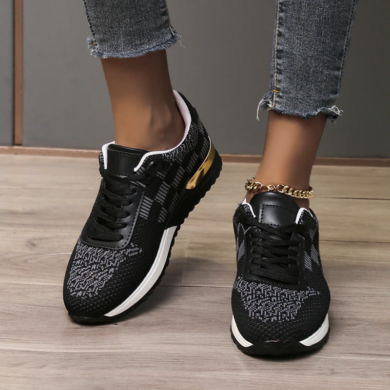 WW | Damen Sneaker Bequeme Laufschuhe Mit Rutschfester Sohle Und Modernem Design