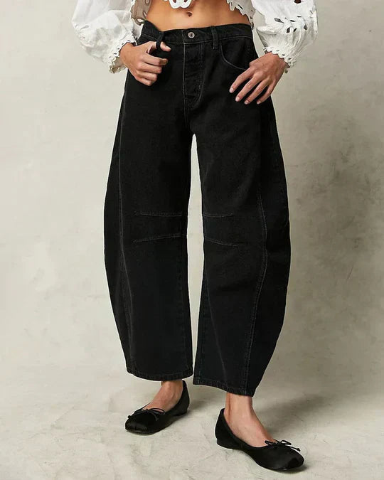 WW | Mitteltaillierte Röhrenjeans für Frauen