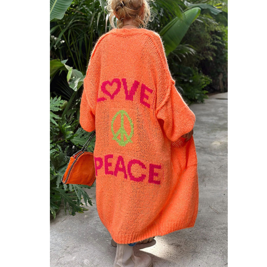 WW peace strickjacke - Ibiza