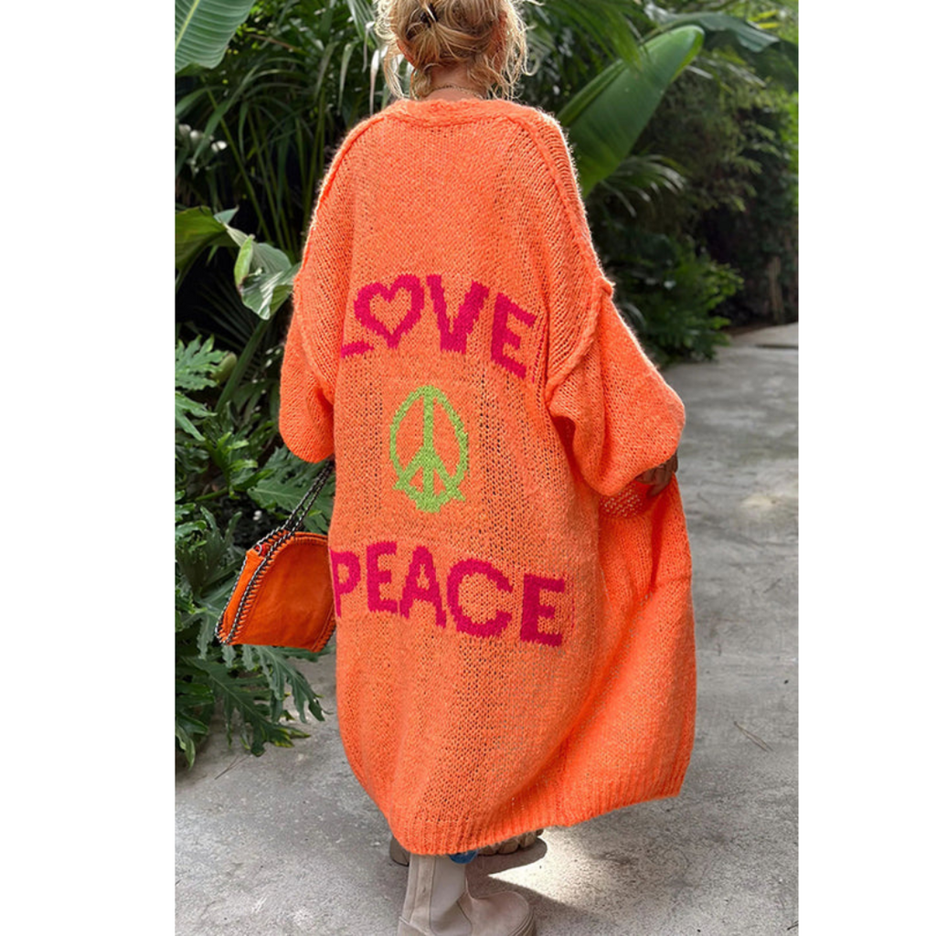 WOLFF peace strickjacke - Ibiza