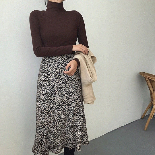Rollkragenpullover mit langen Ärmeln