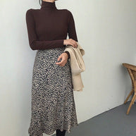 Rollkragenpullover mit langen Ärmeln