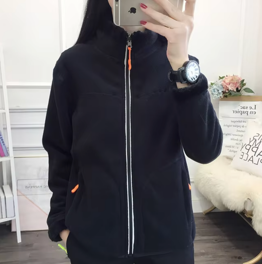WW | Doppelseitige Fleecejacke