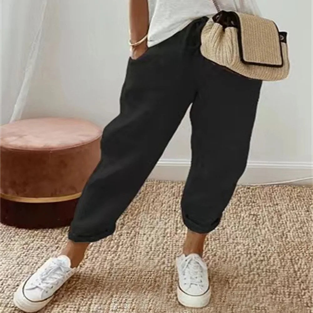 WW | Bequeme Hose aus Leinen