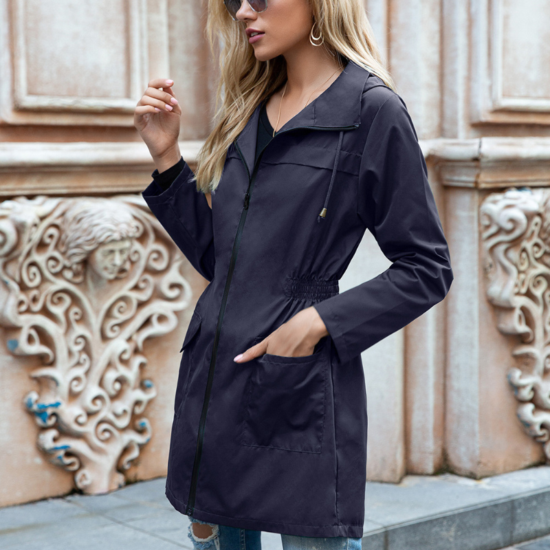 W&W Mode | Stylische Wasserdichte Regenjacke mit