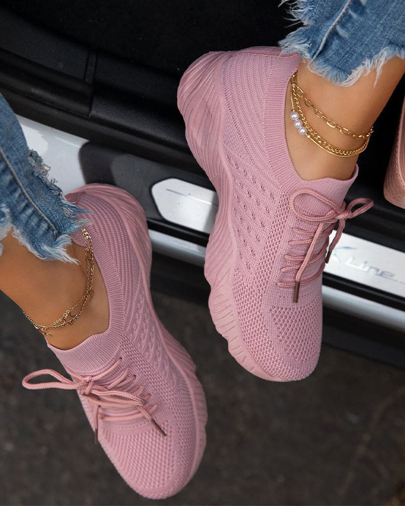 WW | Bunte Alltägliche Mesh Sneakers