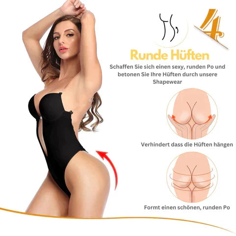 W&W Mode | Rückenfrei Nahtloser Shapewear Bh