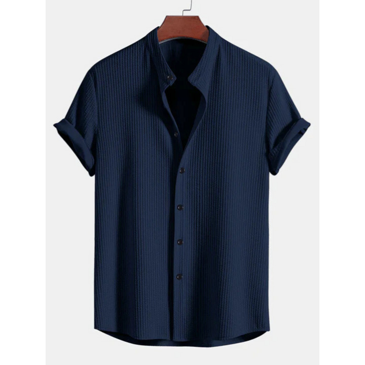 W&W Mode | Kurzärmlige Knopfleiste Bluse Lässig