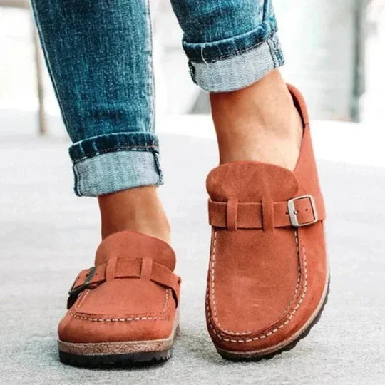 WW | Moderne Schuhe in Weinlese Leder