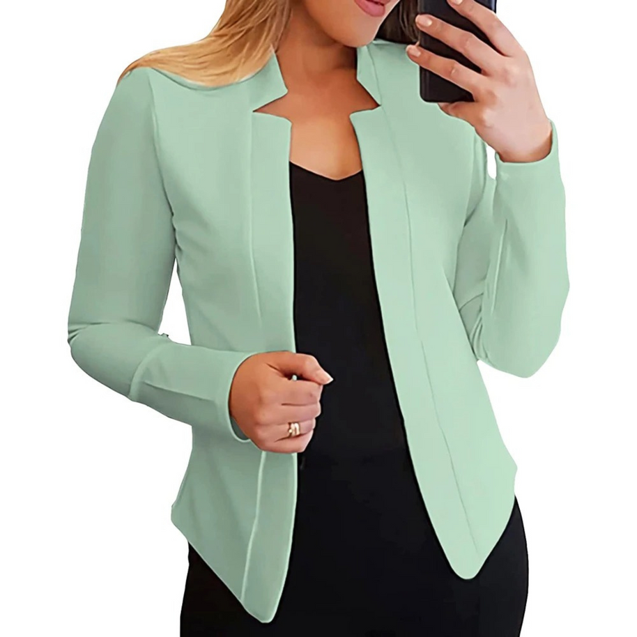WW – Kleiner Damenblazer, schlichter Cardigan