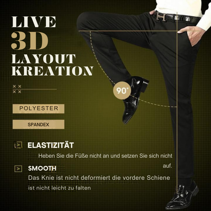 W&W Mode | Elastische Herrenhose