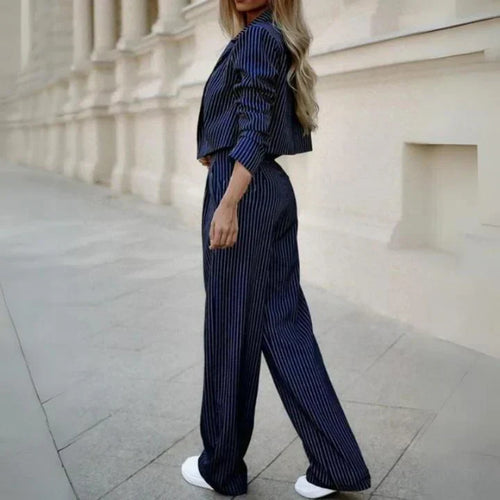 WW | 2 Teiliges Blazeranzug Und Weite Hose Für Damen