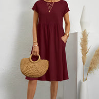 WW | Midi-Kleid mit Seitentaschen