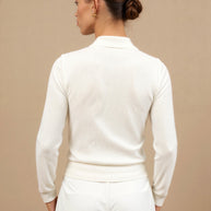 WW | Stilvolle Poloshirts mit Langen Ärmeln und V-Ausschnitt