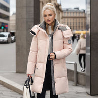 WW | Stylische Kapuzen Baumwolljacke mit Ärmellogo