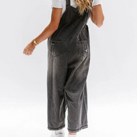 WW | Damen Lockere Denim Overall Komfortabel & Stilvoll