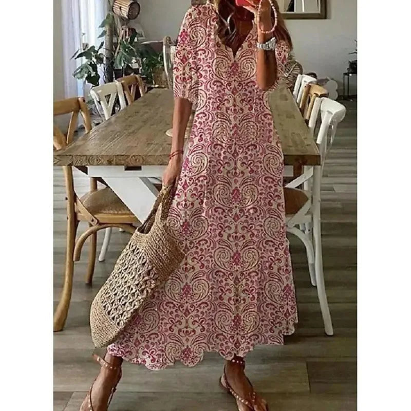 WW | Boho Maxikleid