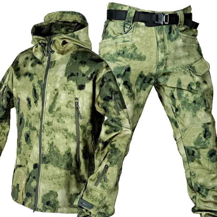 W&W Mode - Herren Softshell-Jacke - Winddicht, Atmungsaktiv, für Herbst und Winter