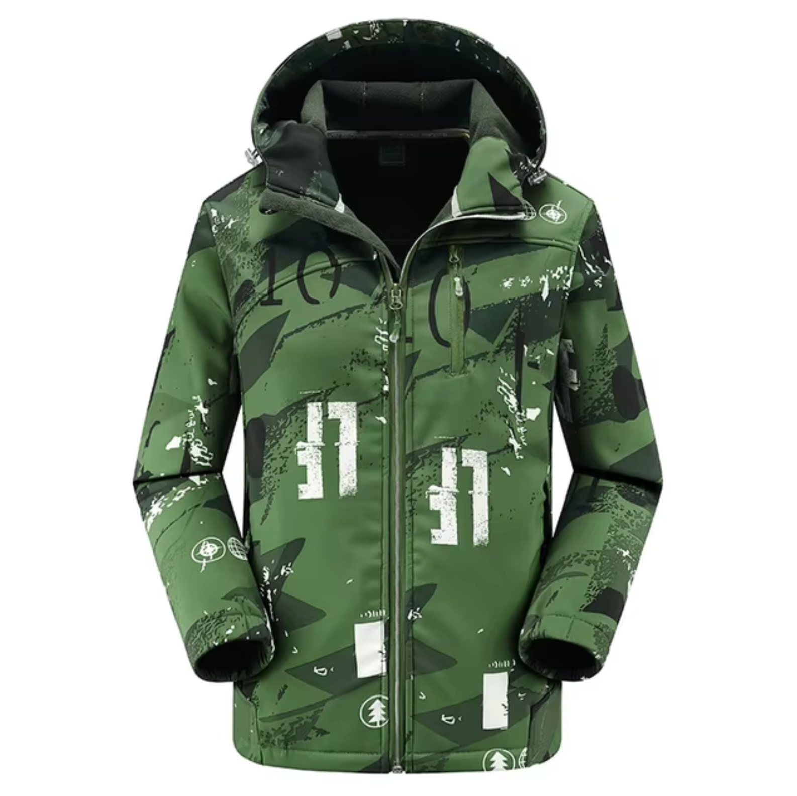 WW Thermische jas met capuchon