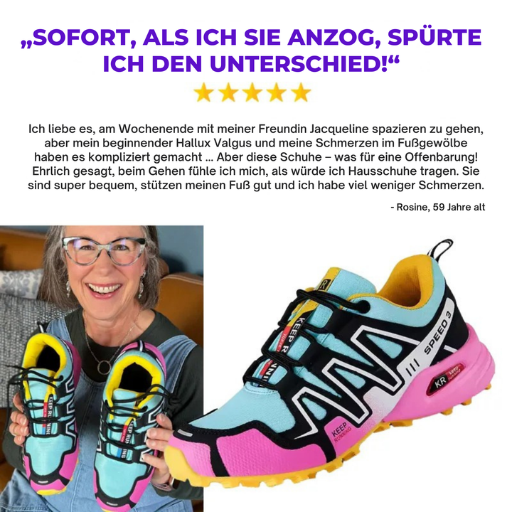 W&W Mode | Orthopädische Damen Wanderschuhe