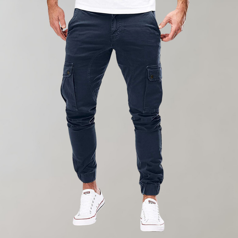 W&W Mode | Herren Cargo Hose Trendy & Komfortabel Mit Praktischen Taschen
