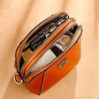 WW | Elegante Leder Umhängetasche