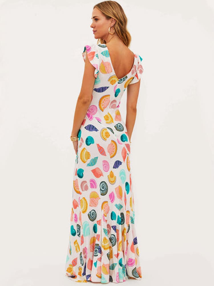 Juwelen Maxikleid für die Küste
