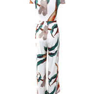 WW | Elegantes Jumpsuit Kleid mit Blumenmuster