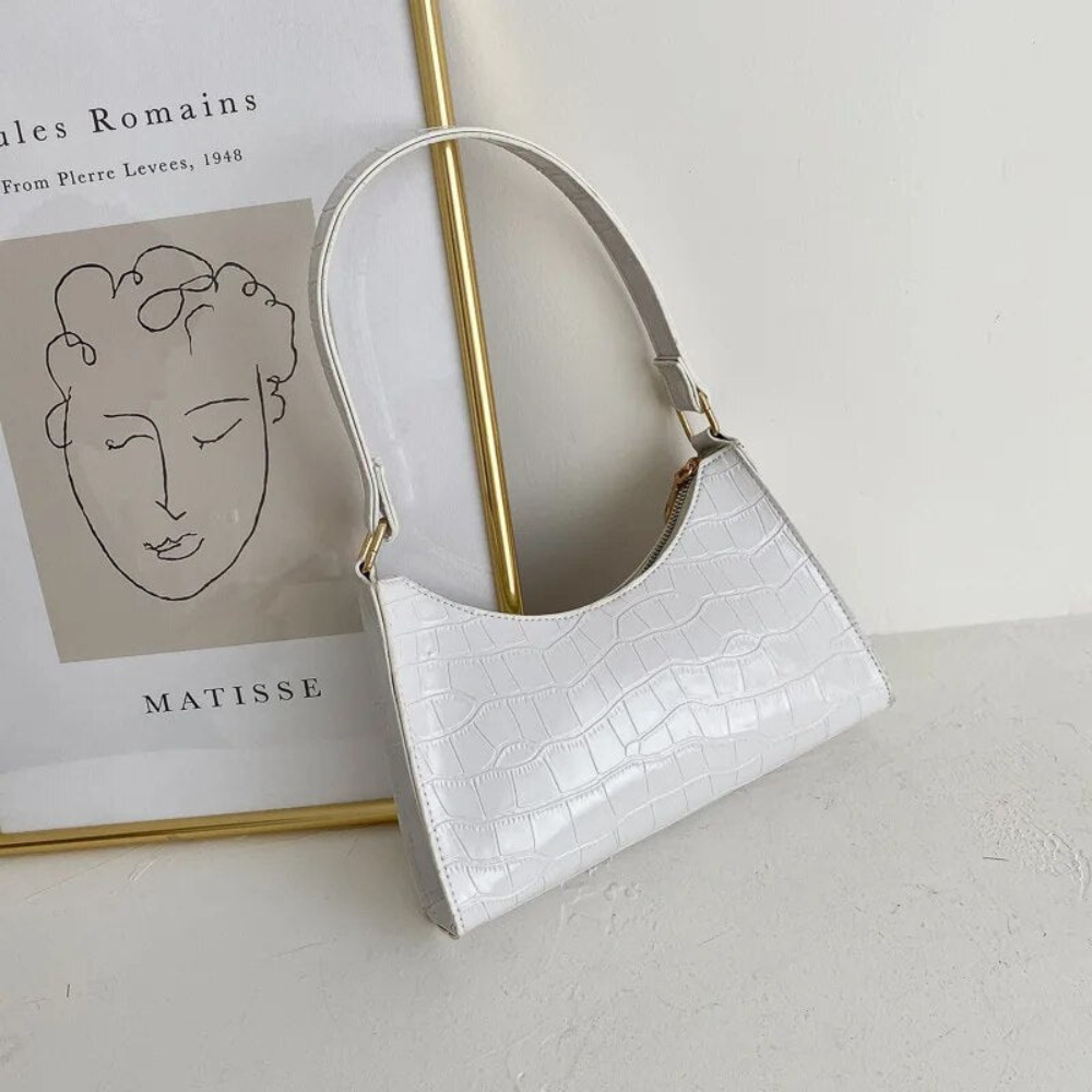 WW | Damen Tasche Elegante Leder Schultertasche