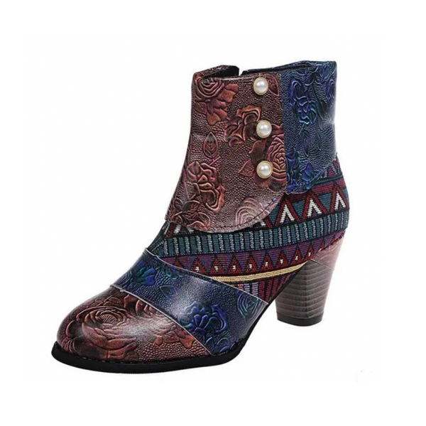 WW | Damen Wasserdichte Retro-Stiefel