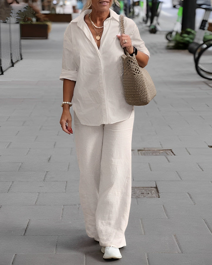 W&W Mode | Relaxed Leinenhose Mit Luftigem Sitz Für Damen