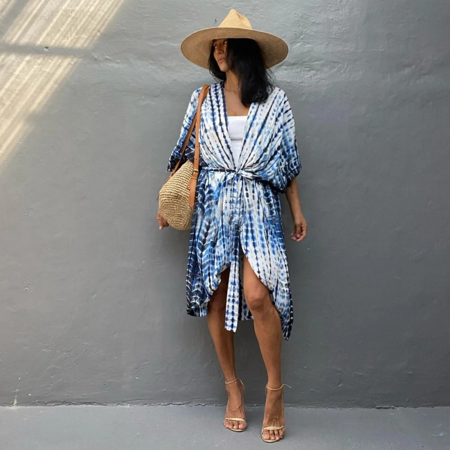 WW | Sommer Print Kimono Für Damen