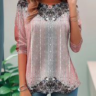 WW | Elegantes Top Mit Print