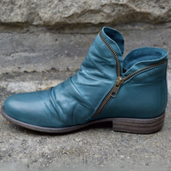 WW | Lederstiefel mit Reißverschluss