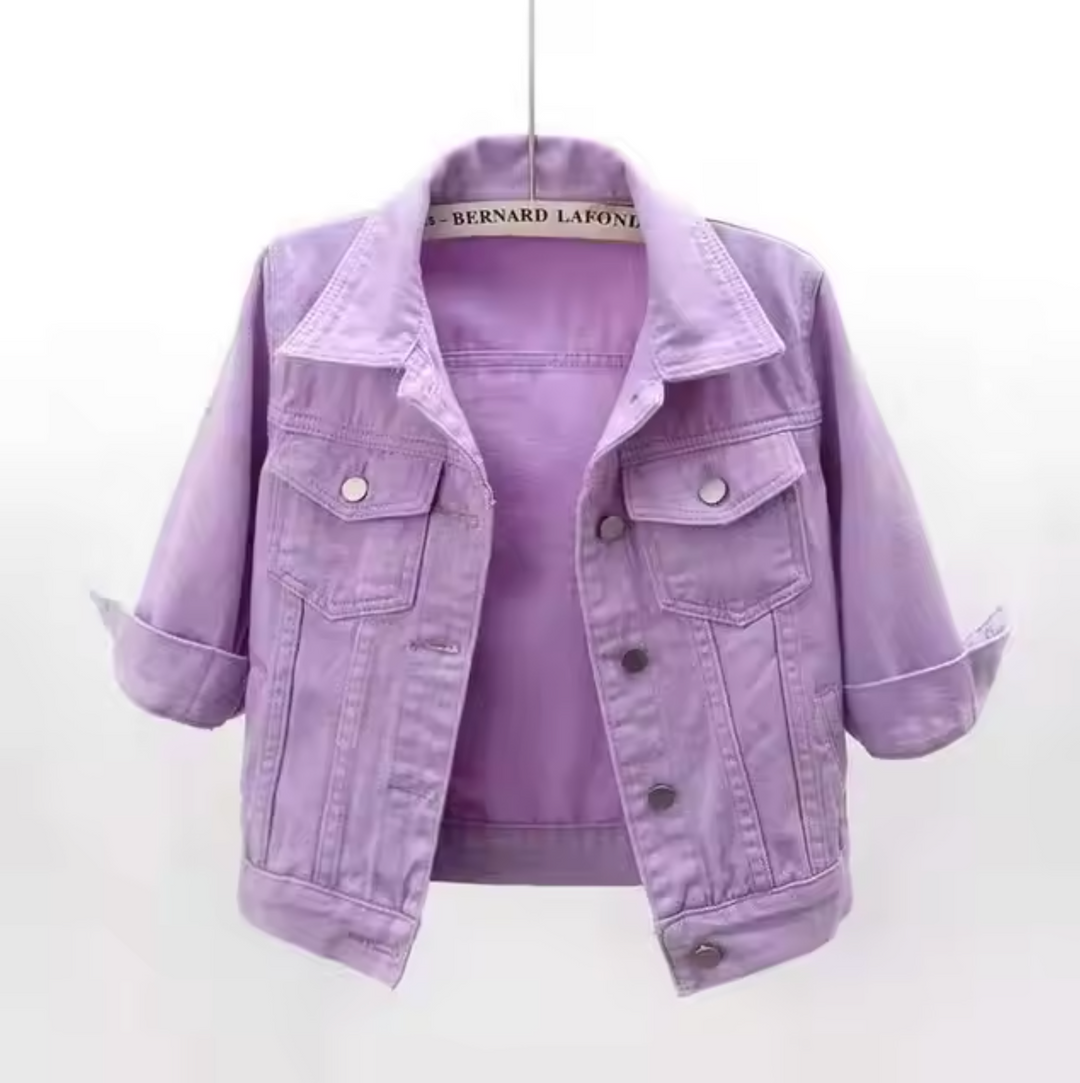W&W Mode | Bunte Denimjacke