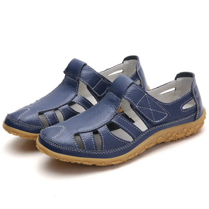 W&W Mode | Orthopädische Retro Sandalen Rutschfest