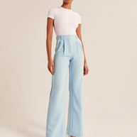 WW | Casual Hose mit Hoher Taille und Weitem Bein für Damen