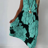 Ärmelloses Kleid für Damen